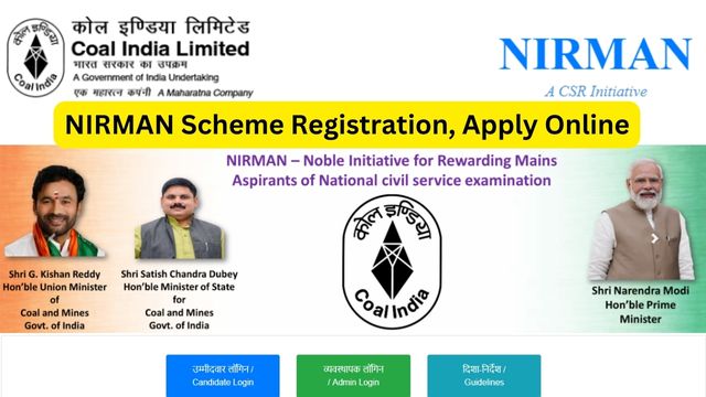 NIRMAN Scheme 2024 Registration, Apply Online, Login, Last Date, Eligibility, Benefits